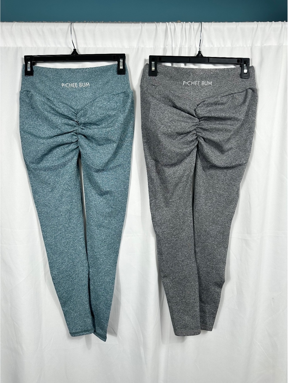Pochee Bum Scrunch Butt High Waist Leggings - 2 Pack Size Large